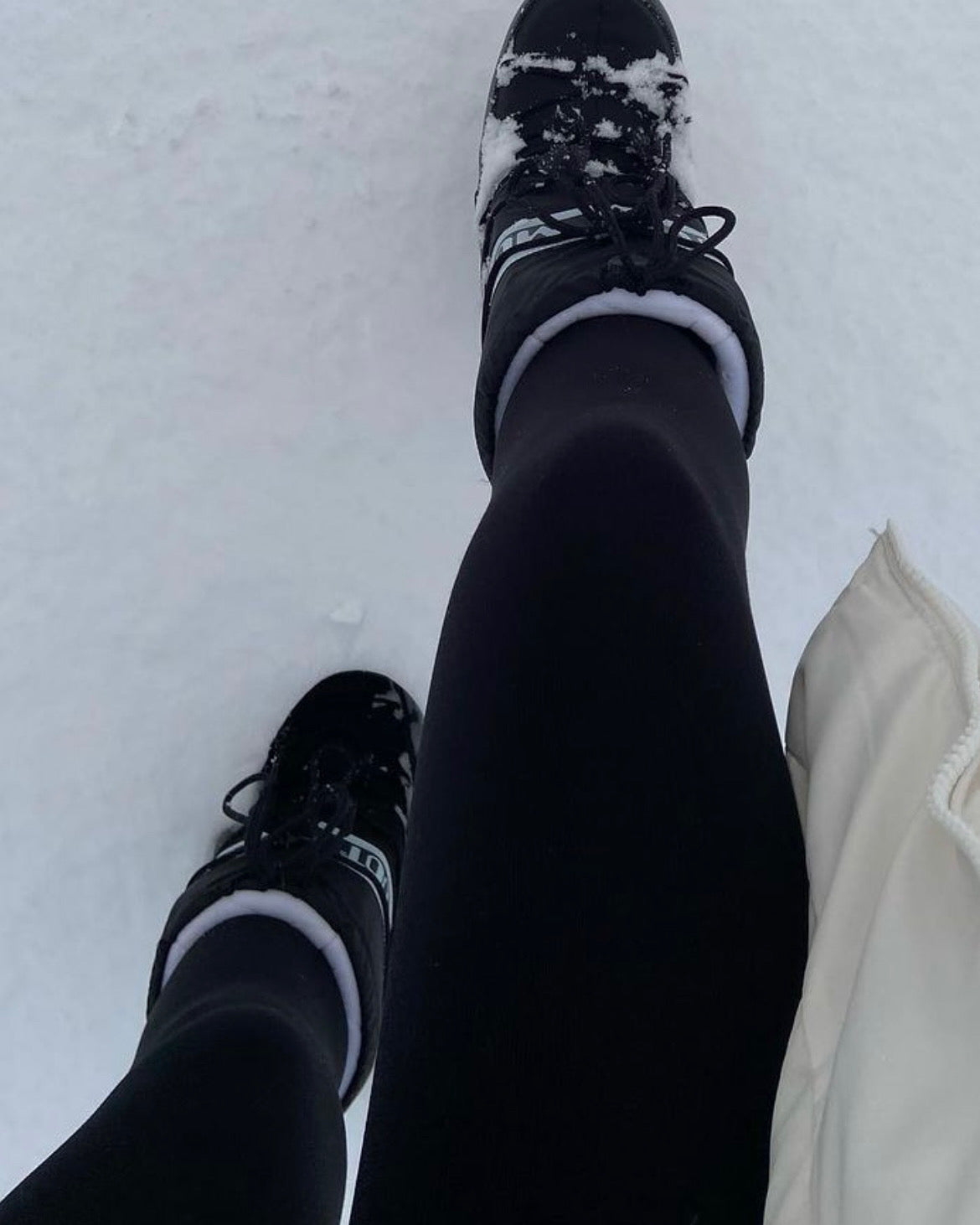 Leggings Artica Nero/Grigio❄️