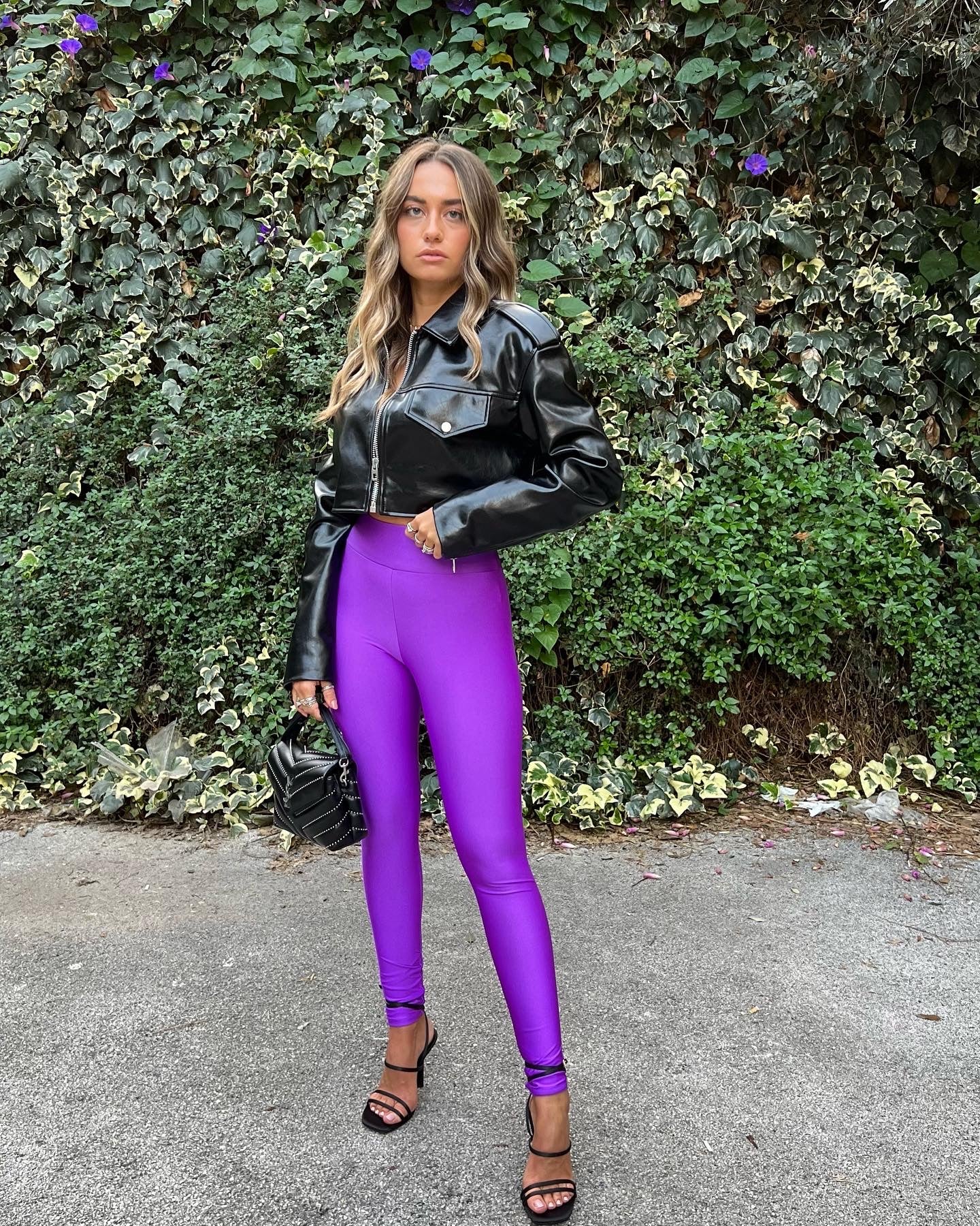 Eco Lilac Leggings
